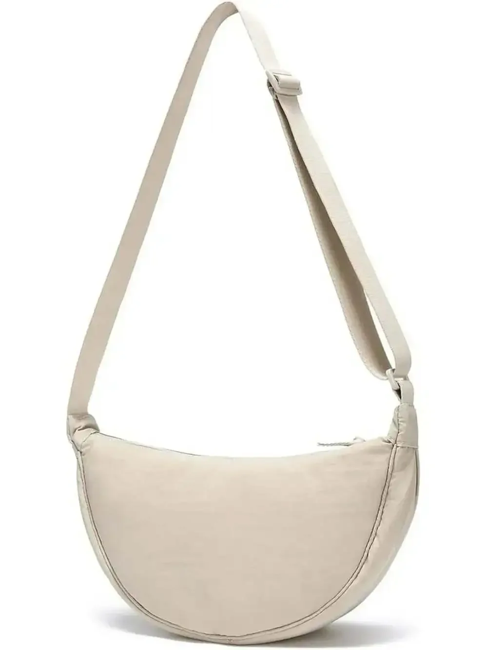 Uniqlo Round Mini Shoulder Bag in Beige